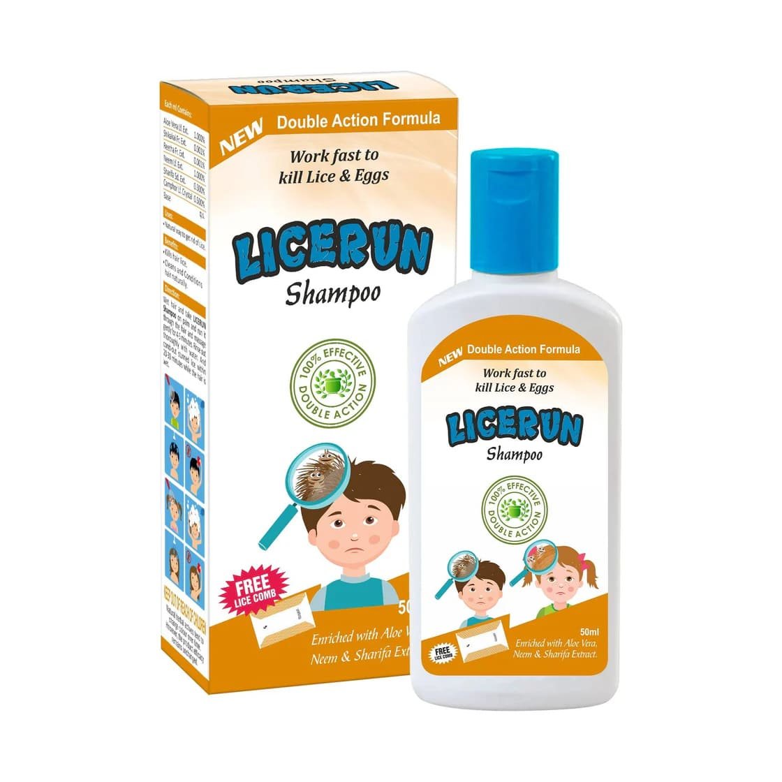 Licerun Lice Removal Shampoo