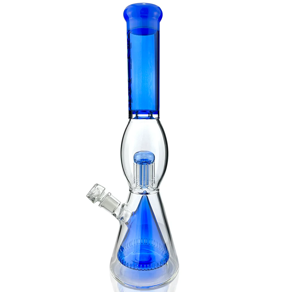 Nectar Collector with Pyramid perc with screw-on ceramic tip comes with dish |