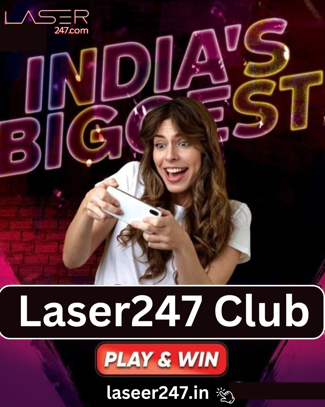 Create your free account on Laser247 Club & Laser247 Login in India