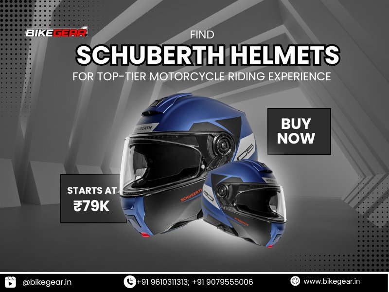 Buy Now Schuberth Helmets For Top-tier Motorcycle Riding Experience In India