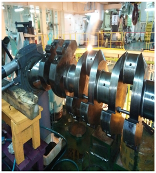 Onsite Machining | Repair of Crankshaft | 4 Decades Expertise