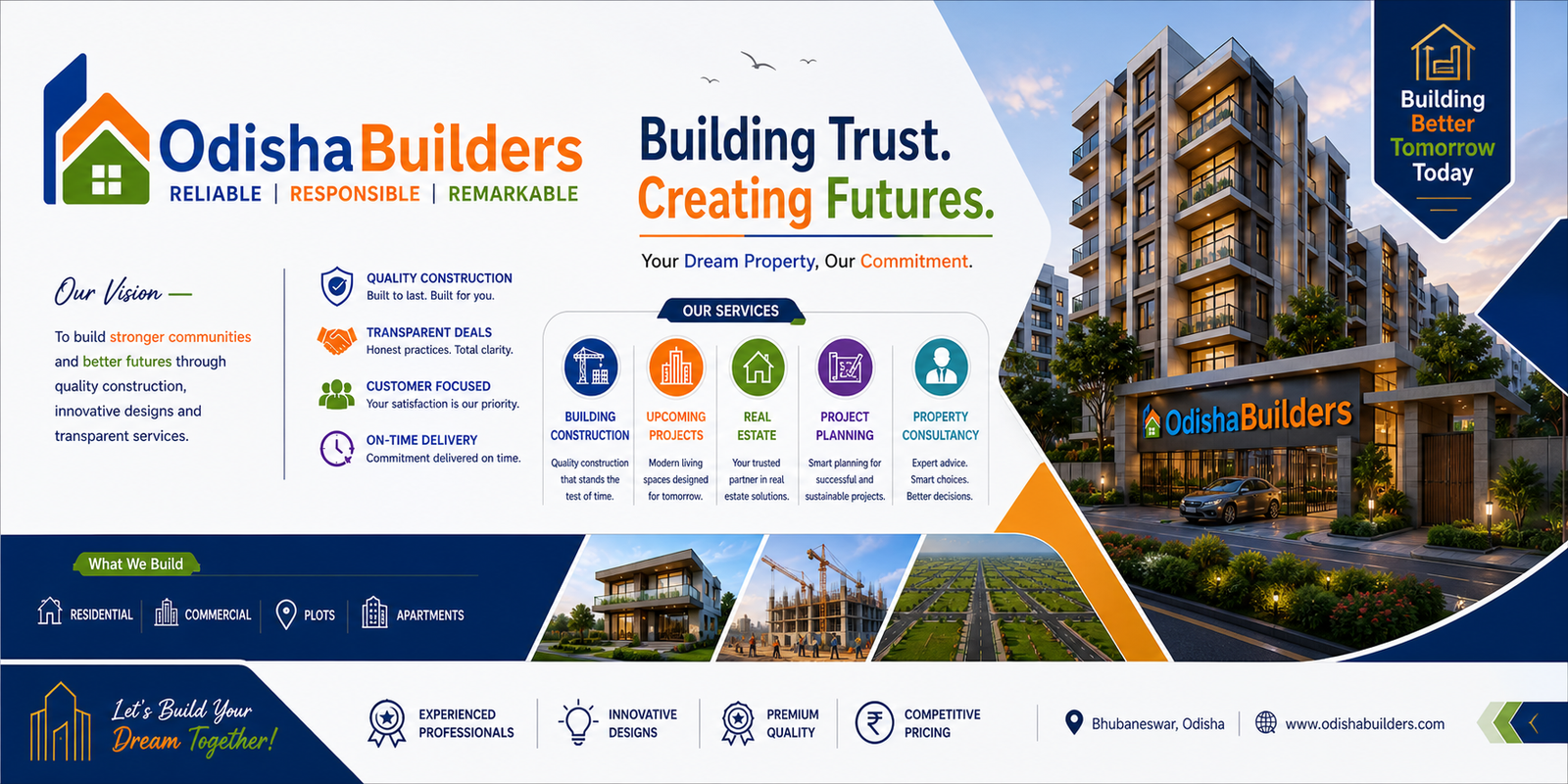 Top Best Real Estate Developers & Builders in Odisha – OdishaBuilders