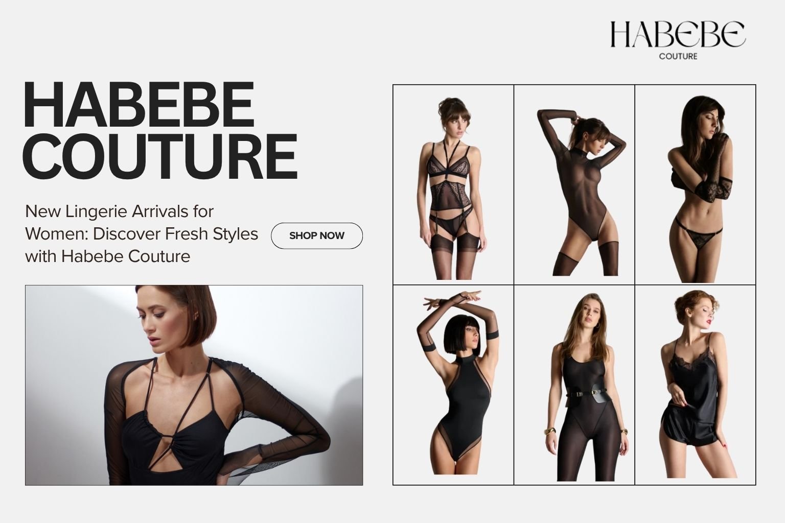 Looking for Lingerie Sale Online USA? Shop Habebe Couture Collection