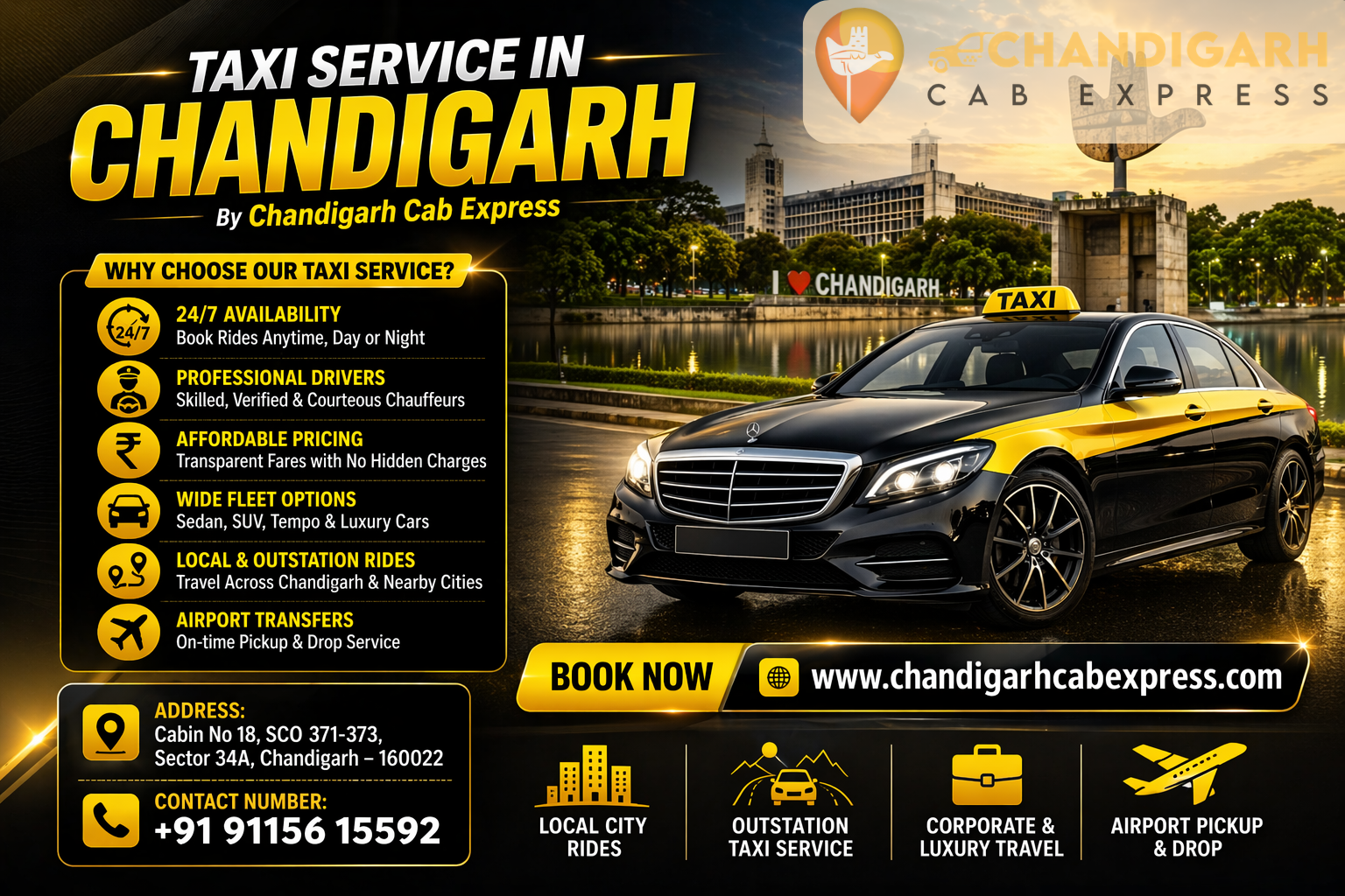 Best taxi service in chandigarh