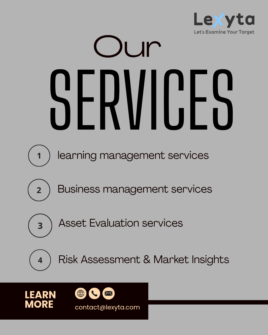 AI Powered Business Management, LMS & Asset Evaluation Services – Lexyta
