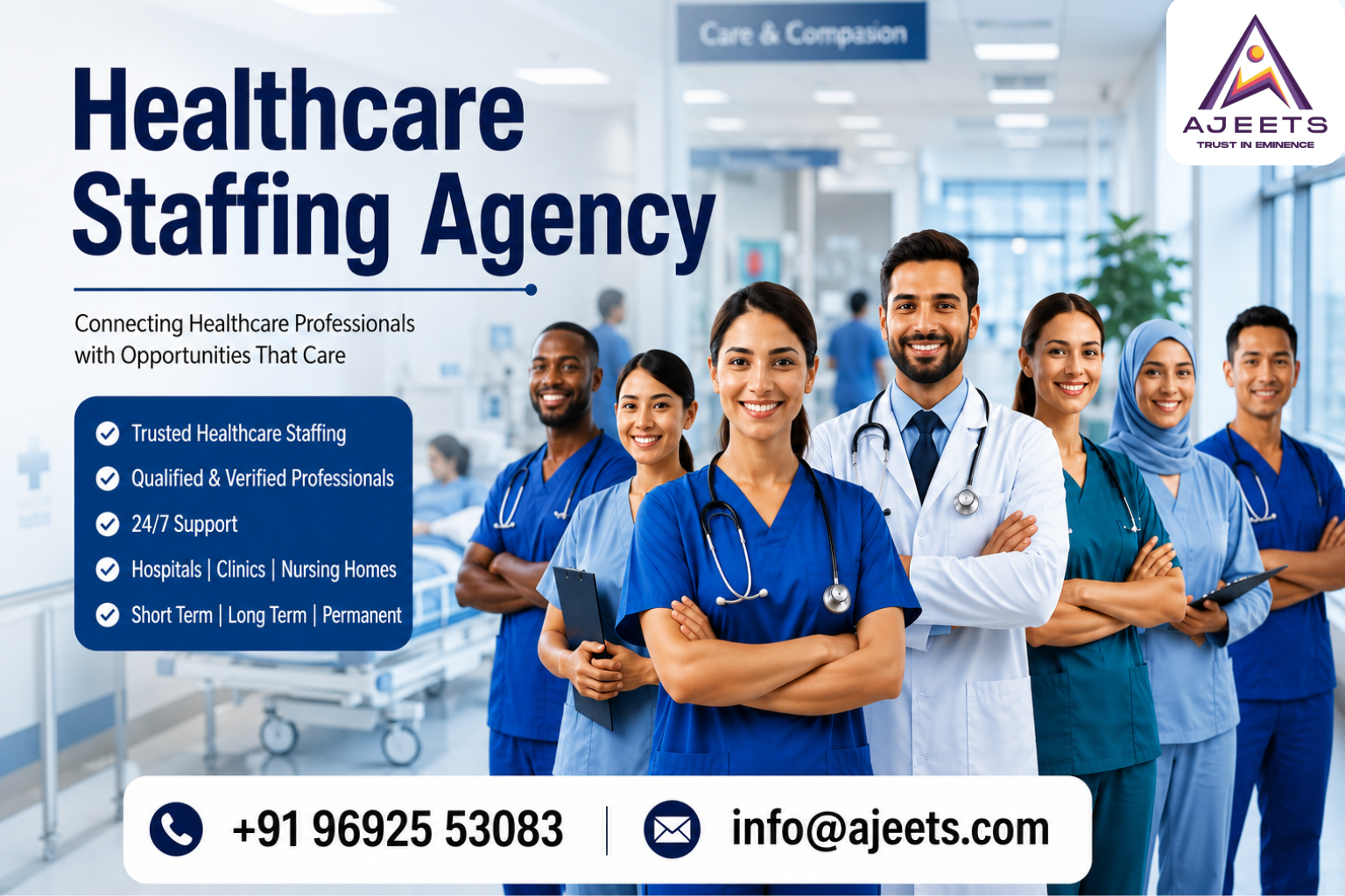 Looking For Healthcare Staffing Agency From India