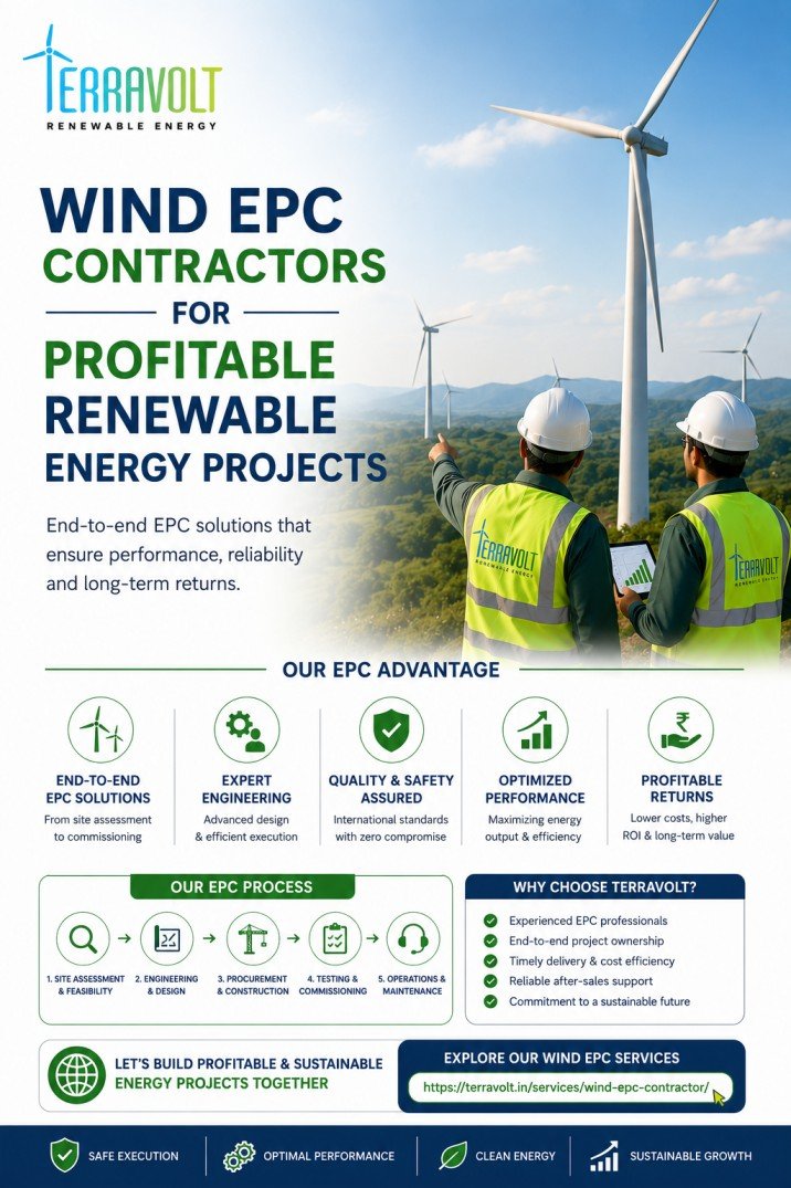 Wind EPC Contractors for Profitable Renewable Energy Projects