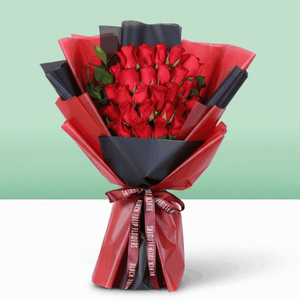 Fresh Red Rose Bouquets Online