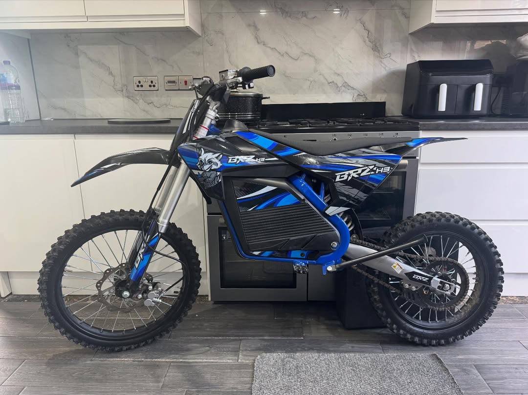 BRZ NEON THUNDER PRO 72V 5000W ELECTRIC DIRT BIKE