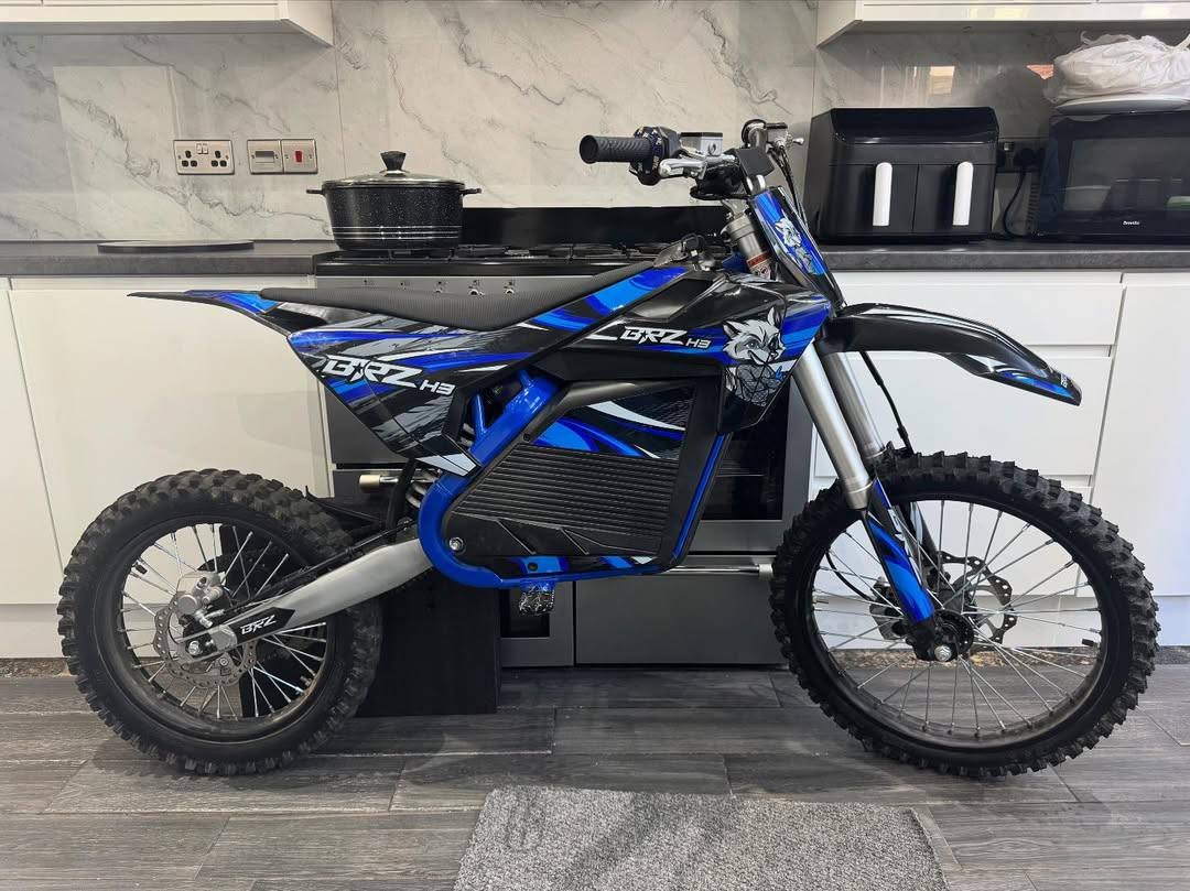 BRZ NEON THUNDER PRO 72V 5000W ELECTRIC DIRT BIKE