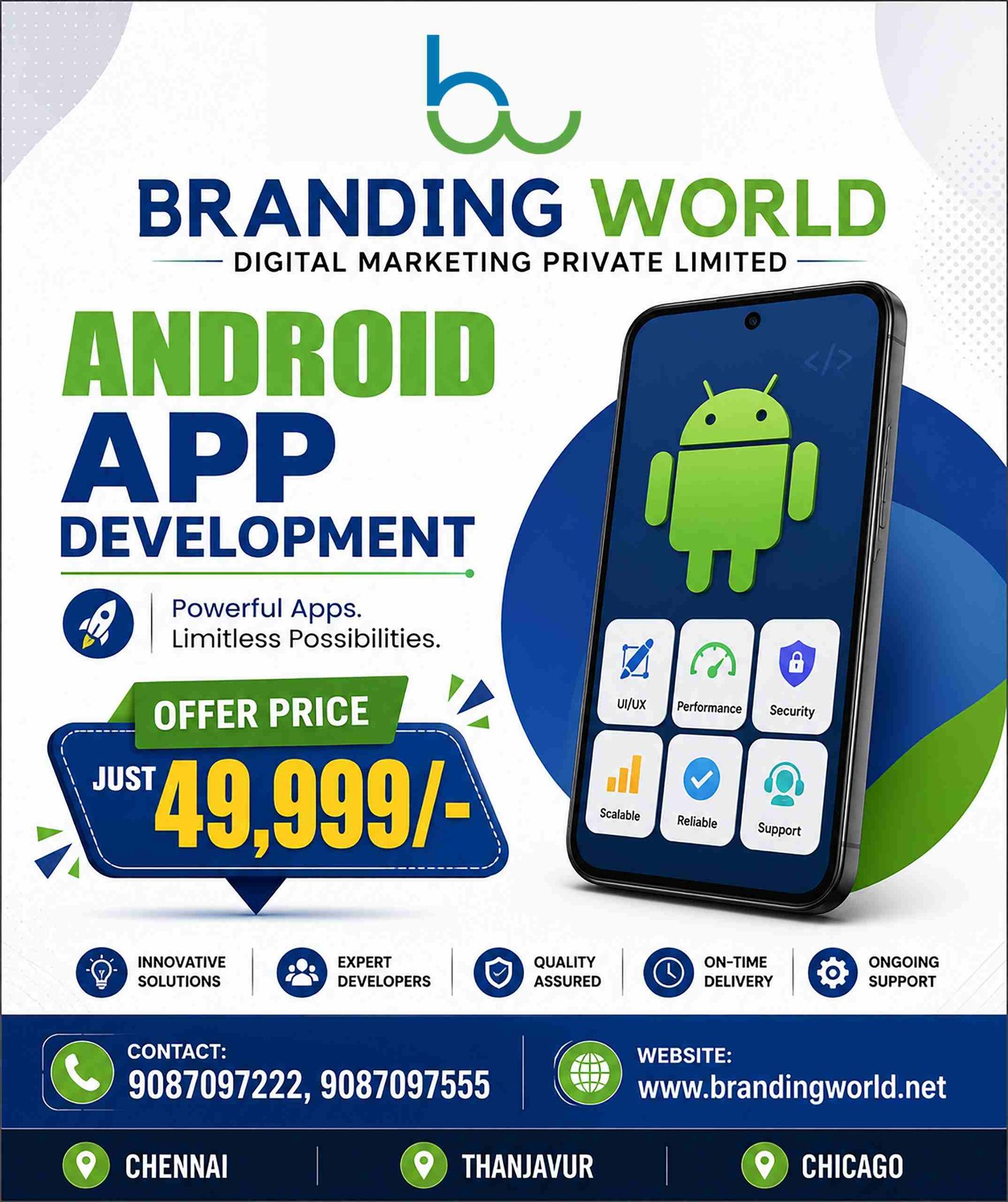 Highly Experienced Mobile App Developer Chennai
