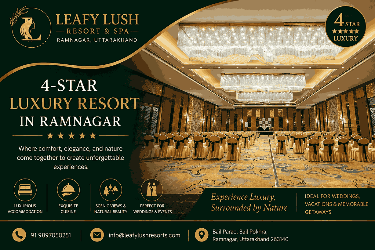 4-star Luxury Resort In Ramnagar