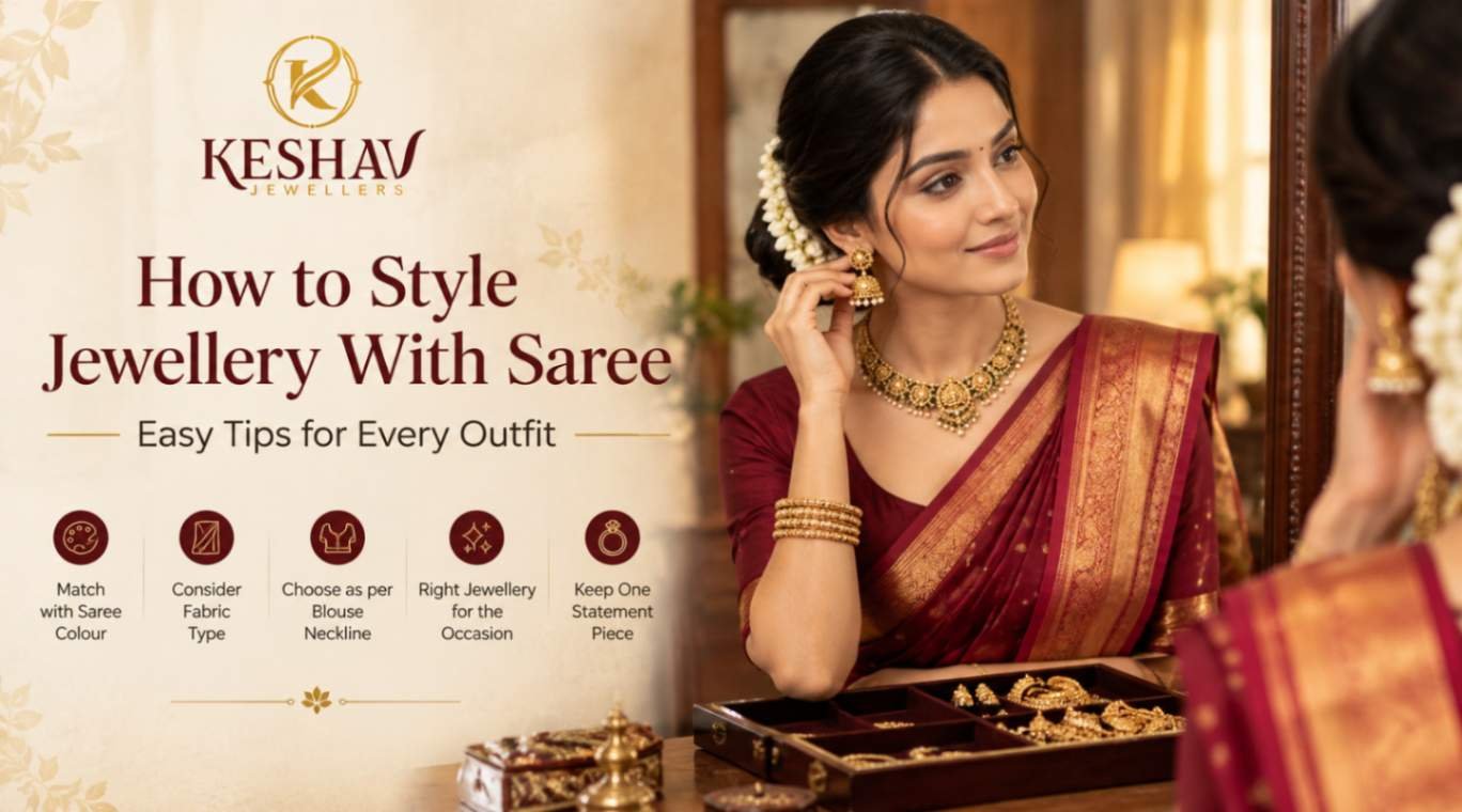 How to Style Jewellery With a Saree Easy Tips for Every Outfit