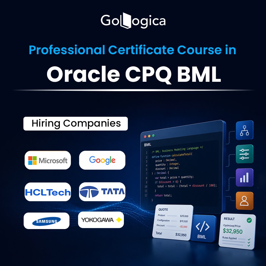 Discover How BML Can Extend Oracle CPQ Functionality | GoLogica