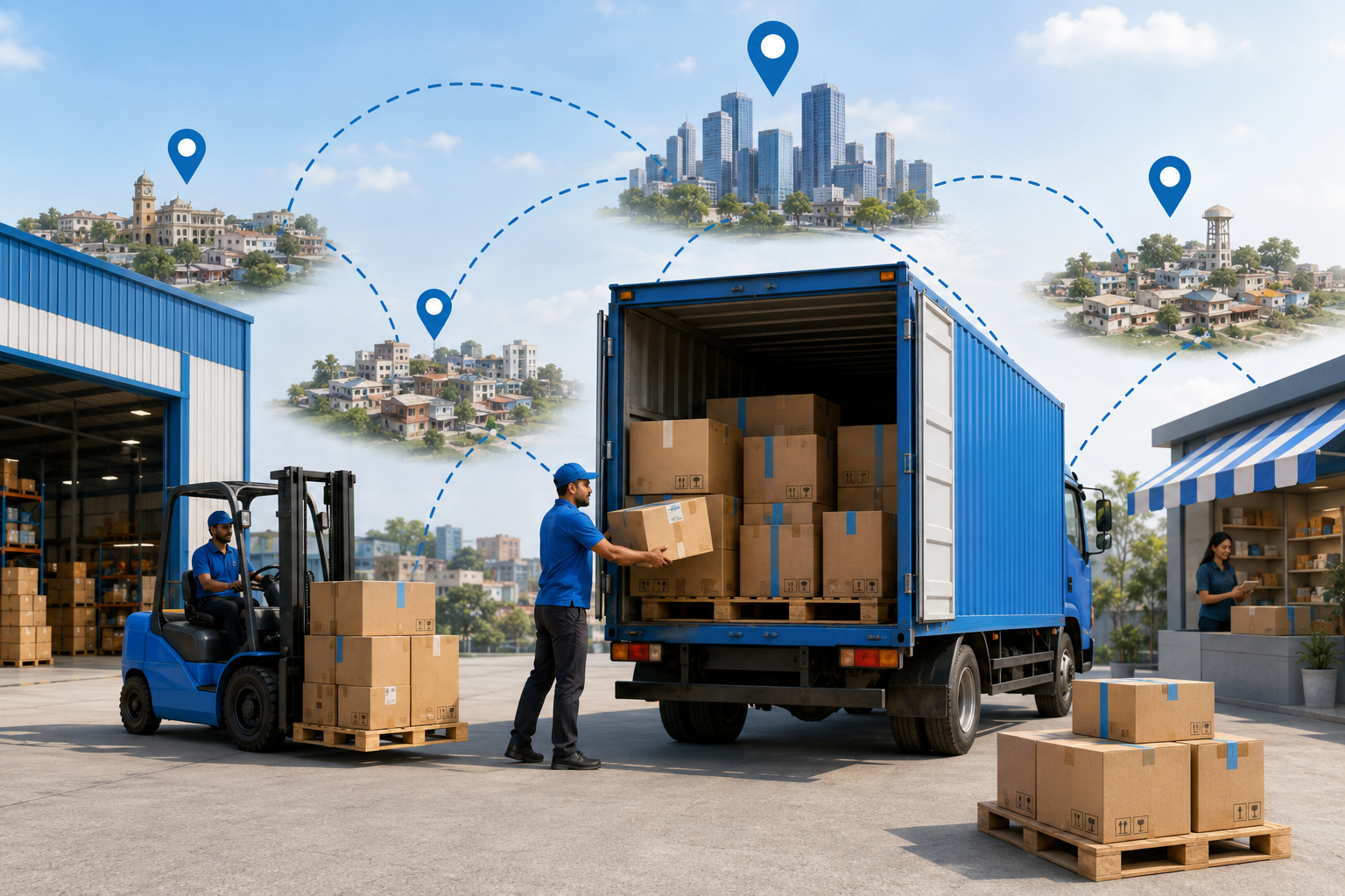 Full Truck Load Services in India | TapTap