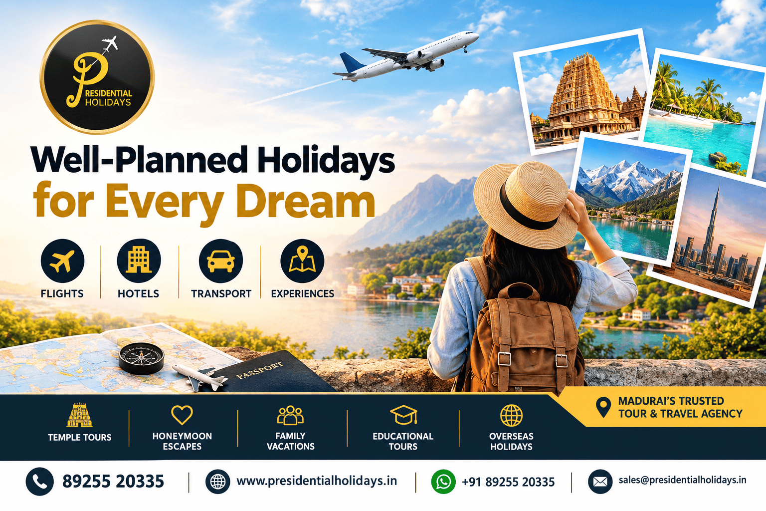 Make Every Vacation More Memorable with Personalized Travel Packages from a Trusted Madurai Travel Agency
