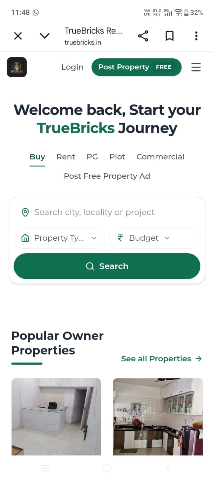 Sell Property Online in India with TrueBricks Realty