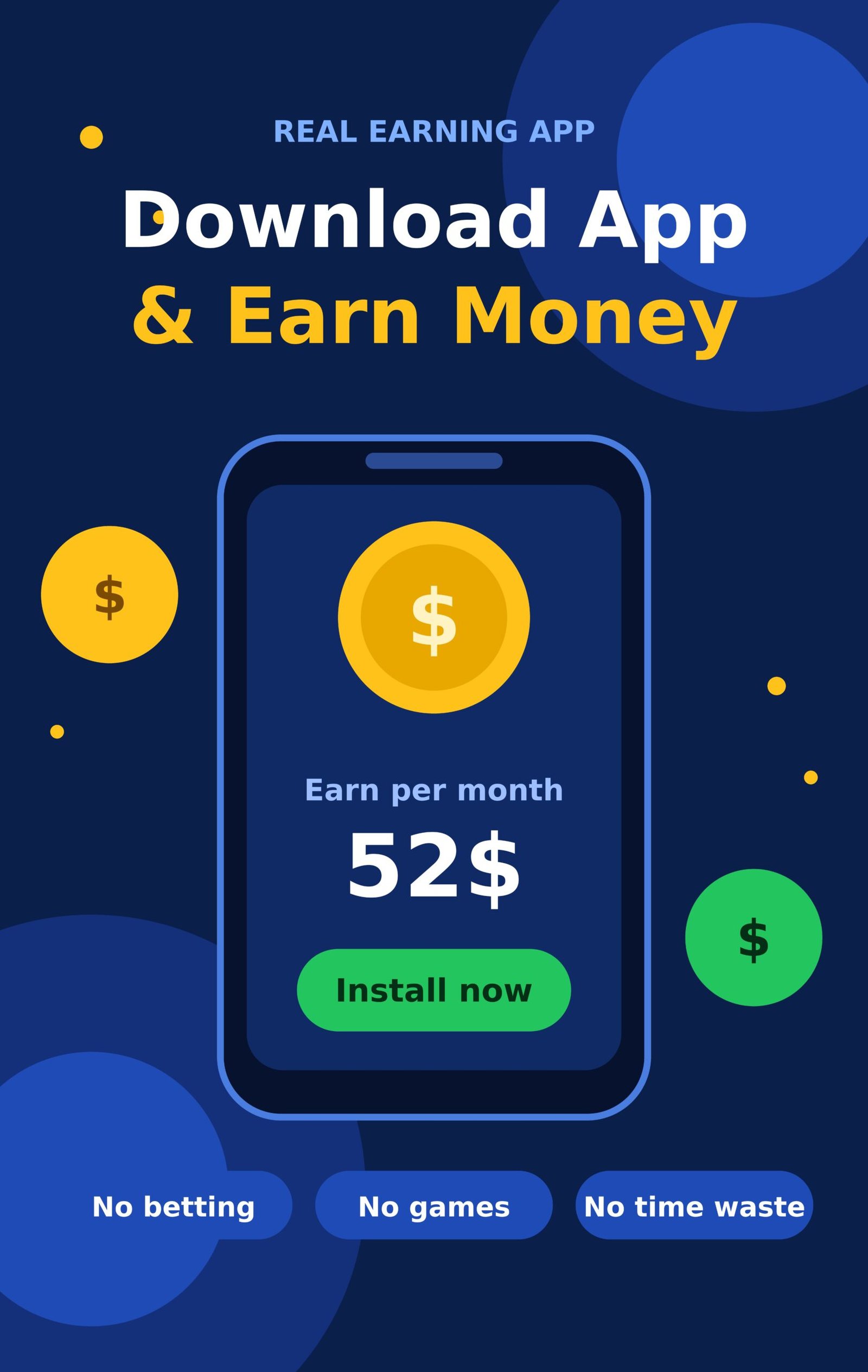 Earn Money Online ?$ per m No Betting Game  No scamm