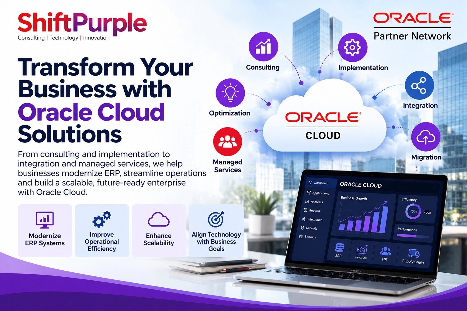 Oracle ERP Consulting and Cloud Solutions for Businesses